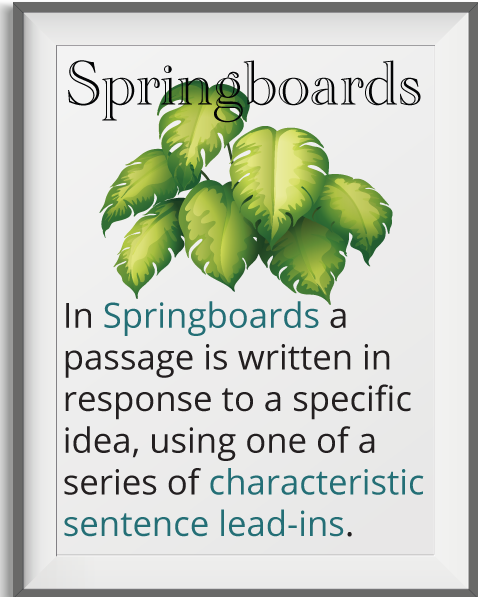 Creative Technique Springboards